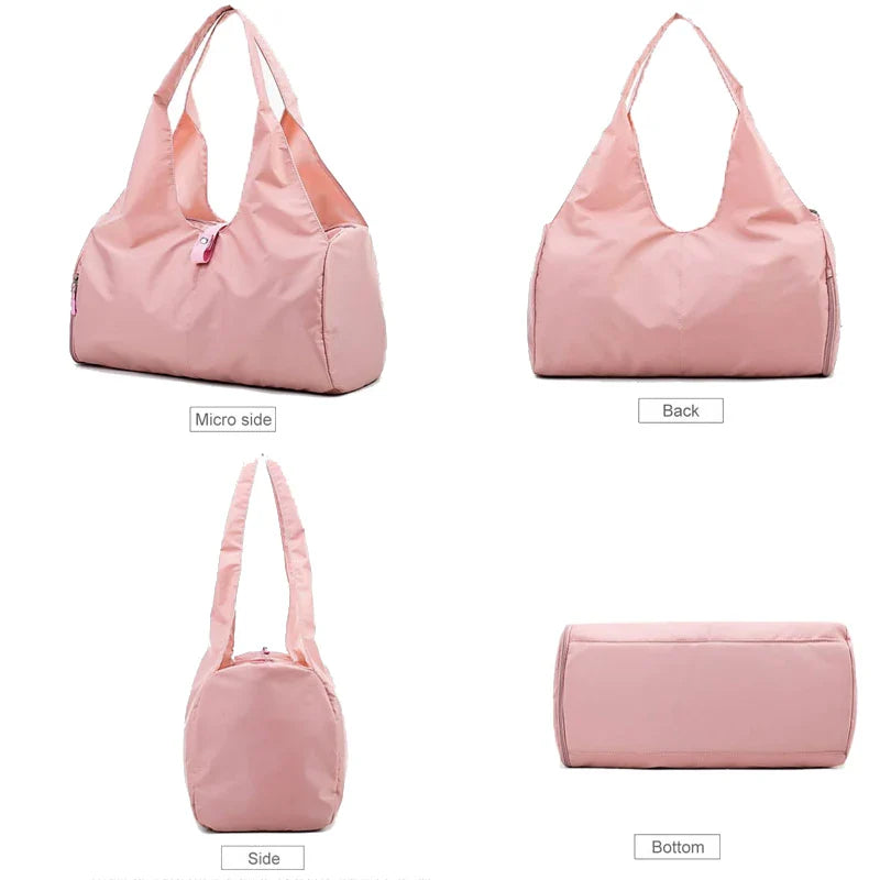 All-Purpose Gym & Yoga Bag: Durable Nylon Tote for Men & Women