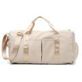 Stride Chic: Women's Gym Bag w/Shoe Spot