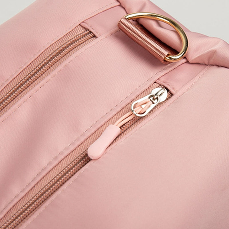 Stride Chic: Women's Gym Bag w/Shoe Spot