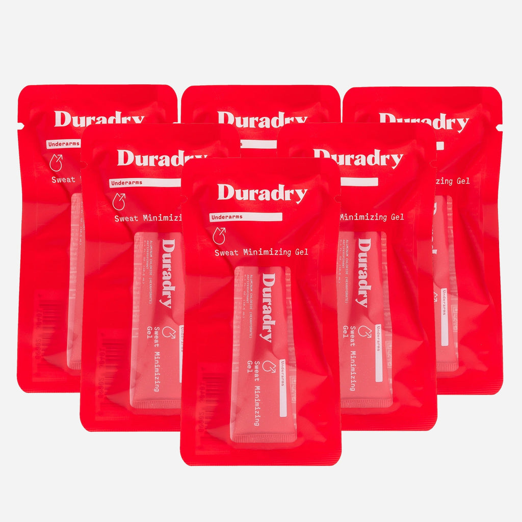 Sweat Minimizing Gel